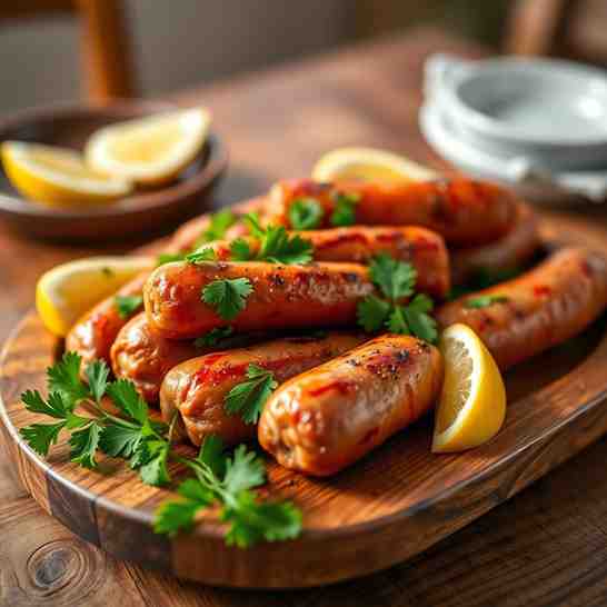 Lebanese Sausage - Makanek Recipe